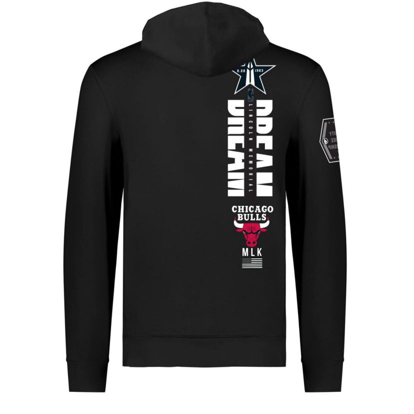 NBA Unisex x History Collection Chicago Bulls Pullover Hoodie