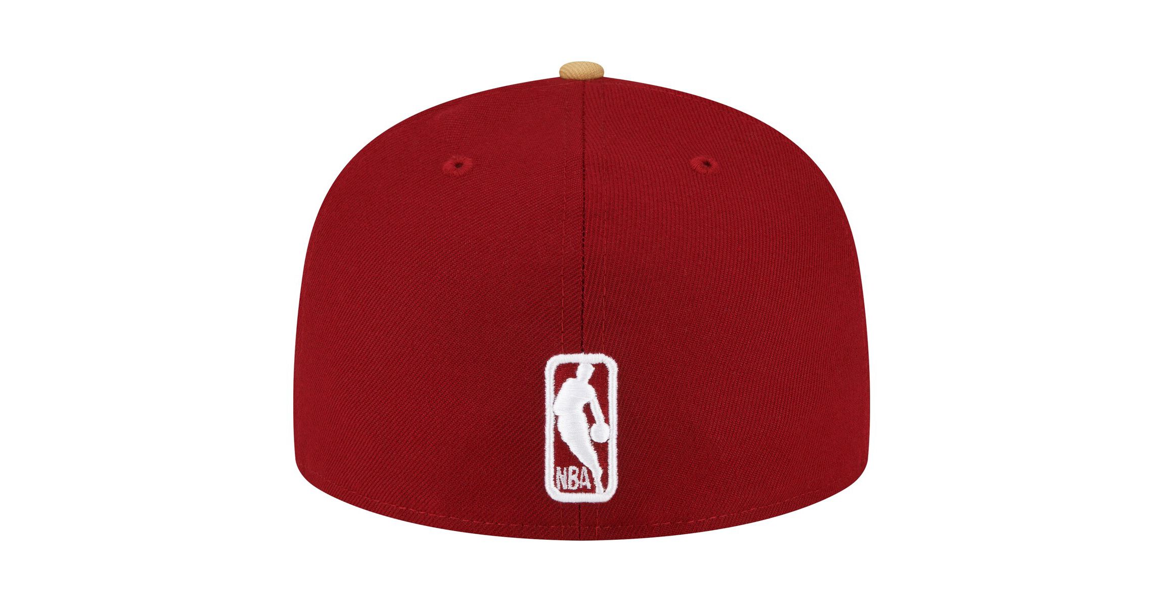 NBA Wine/Gold Cleveland Cavaliers 2-Tone 59FIFTY Fitted Hat