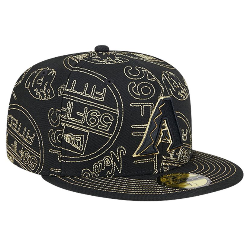 MLB Arizona Diamondbacks 59FIFTY Day Allover Fitted Hat