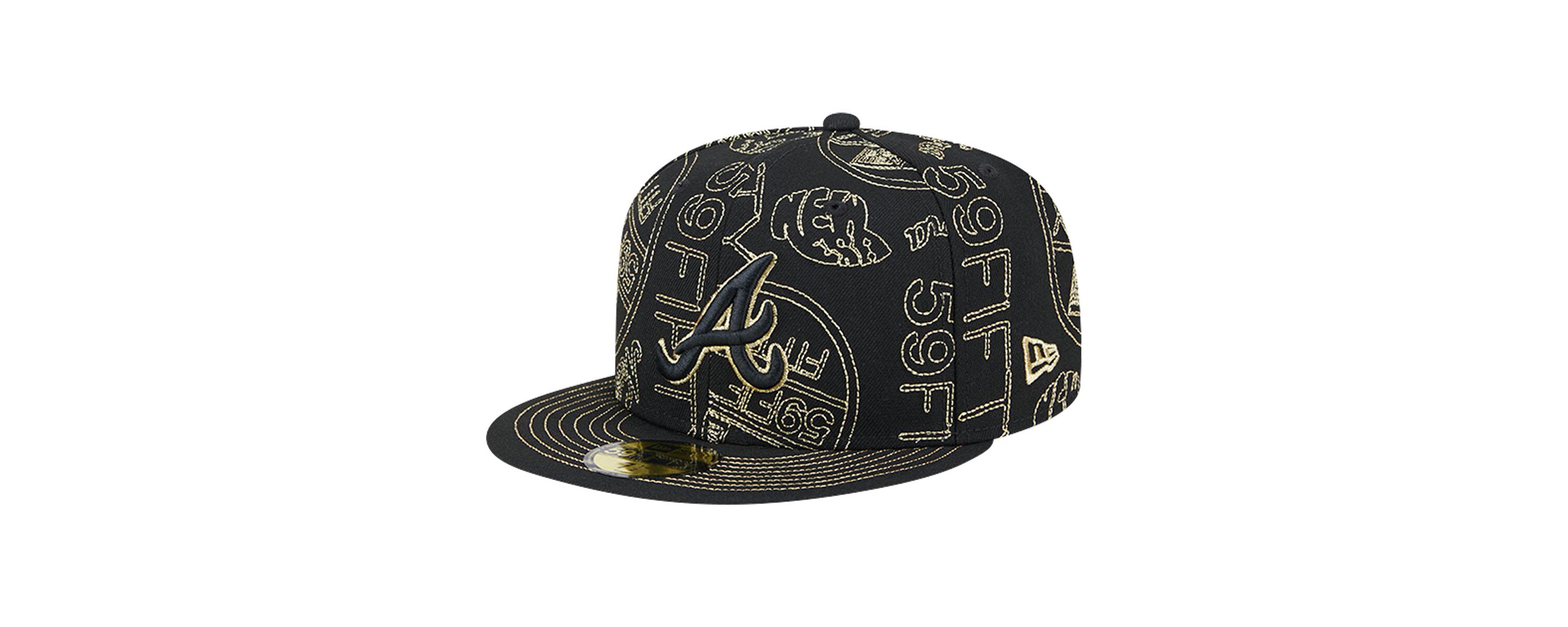 MLB Atlanta Braves 59FIFTY Day Allover Fitted Hat