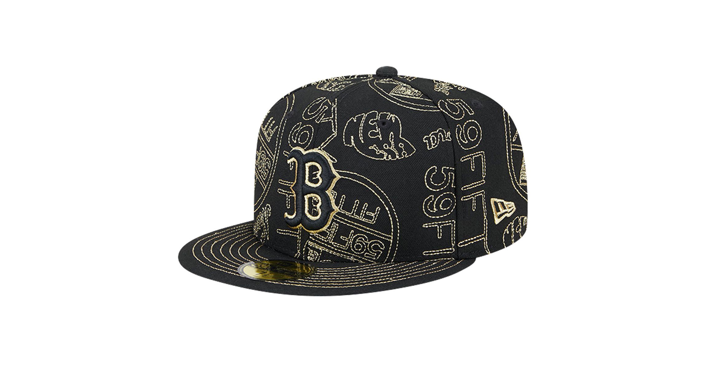 Boston Red Sox MLB Boston Sox 59FIFTY Day Allover Fitted Hat
