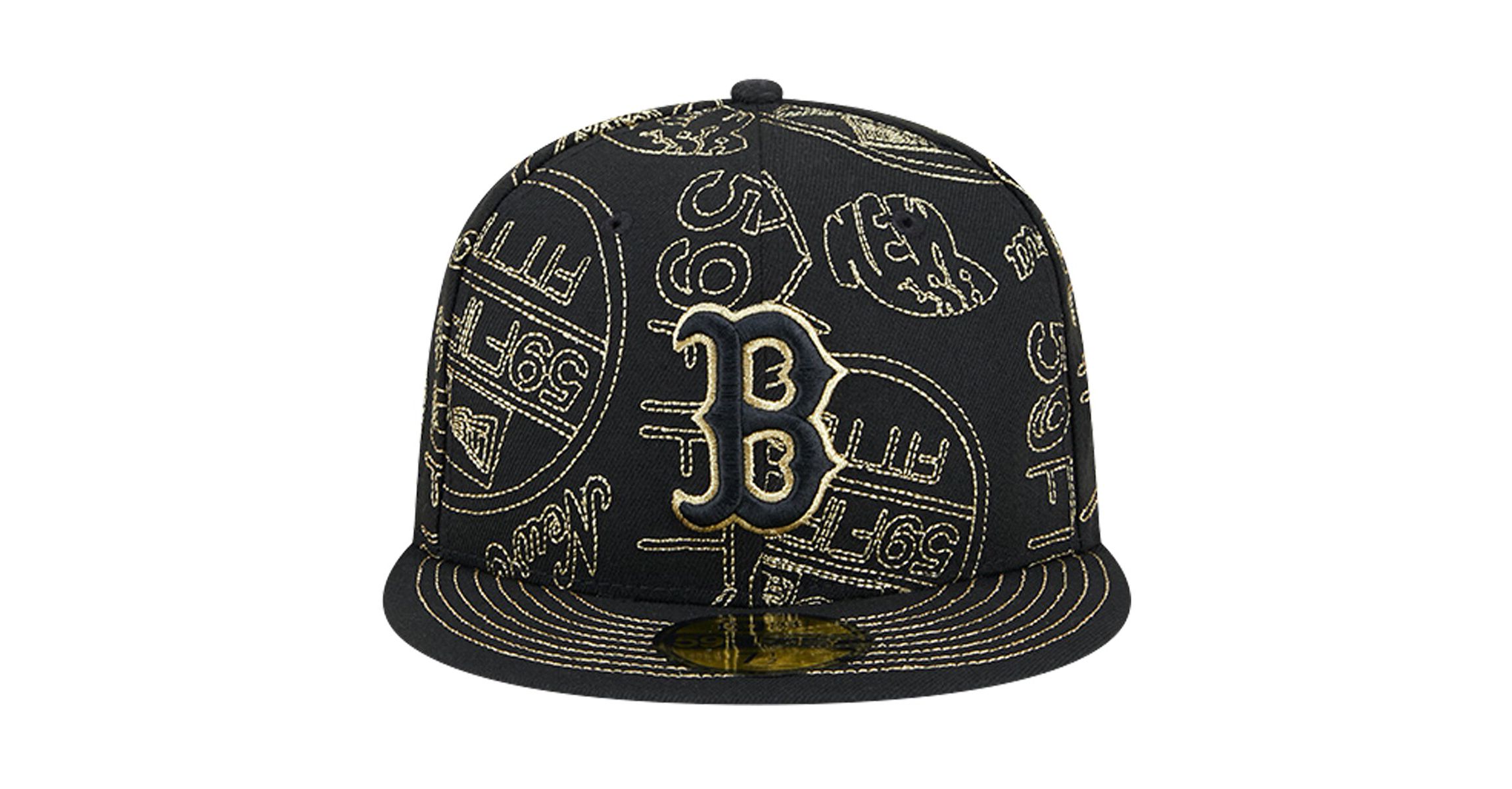 Boston Red Sox MLB Boston Sox 59FIFTY Day Allover Fitted Hat