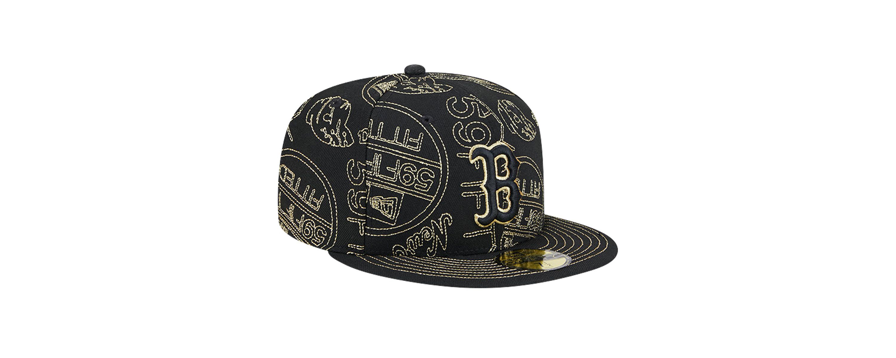 Boston Red Sox MLB Boston Sox 59FIFTY Day Allover Fitted Hat