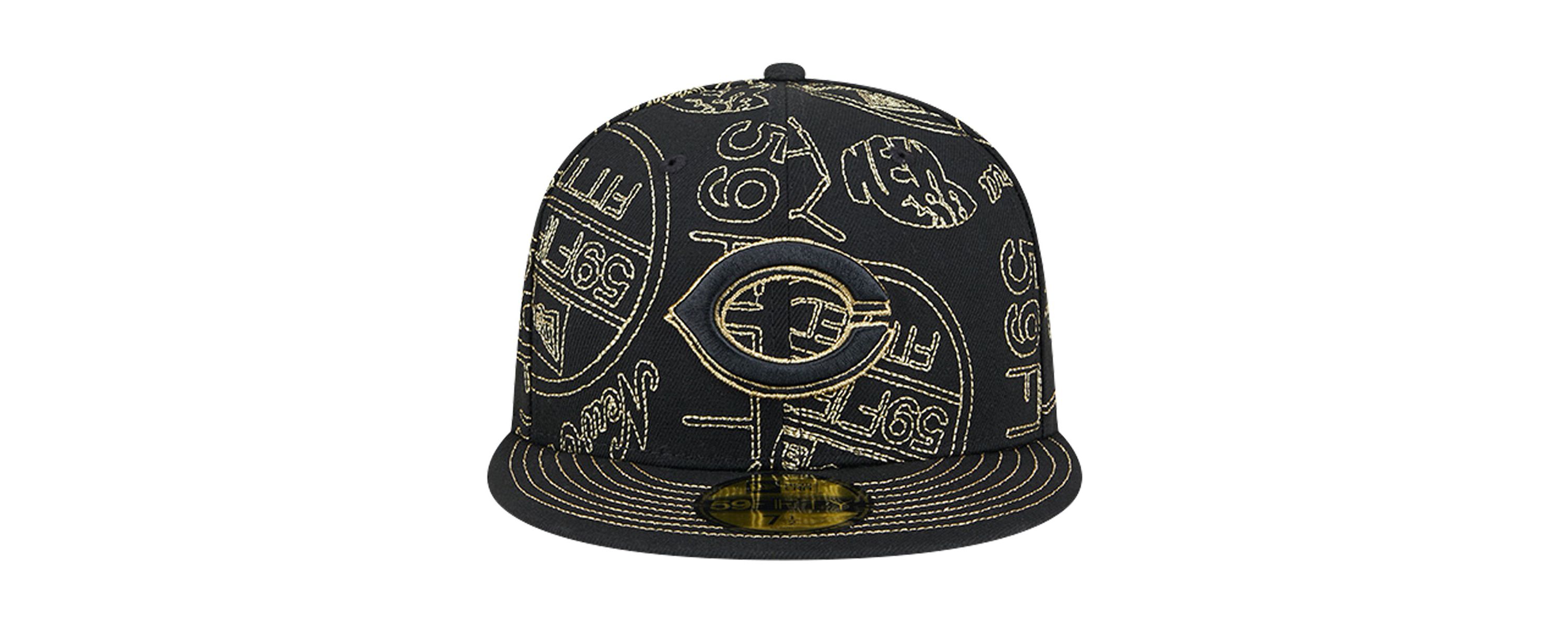 MLB Cincinnati Reds 59FIFTY Day Allover Fitted Hat