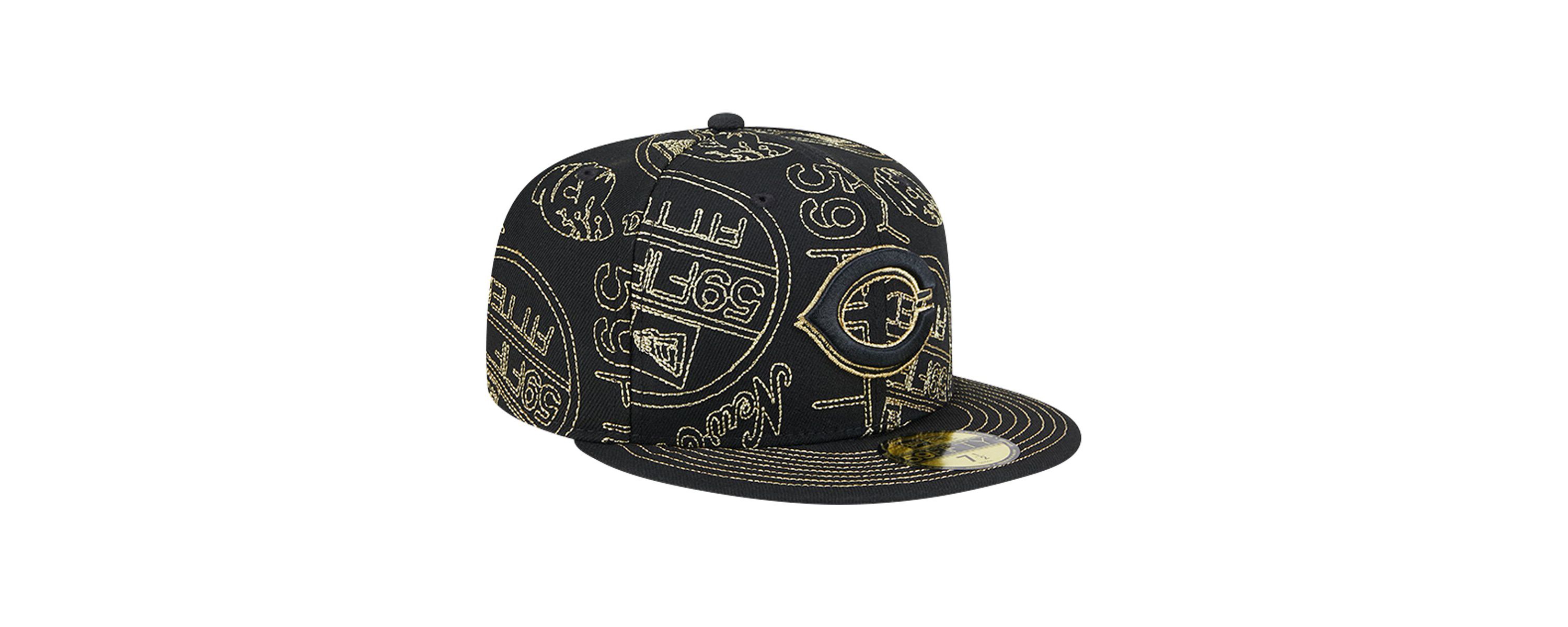 MLB Cincinnati Reds 59FIFTY Day Allover Fitted Hat