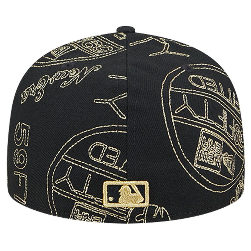 MLB Cincinnati Reds 59FIFTY Day Allover Fitted Hat