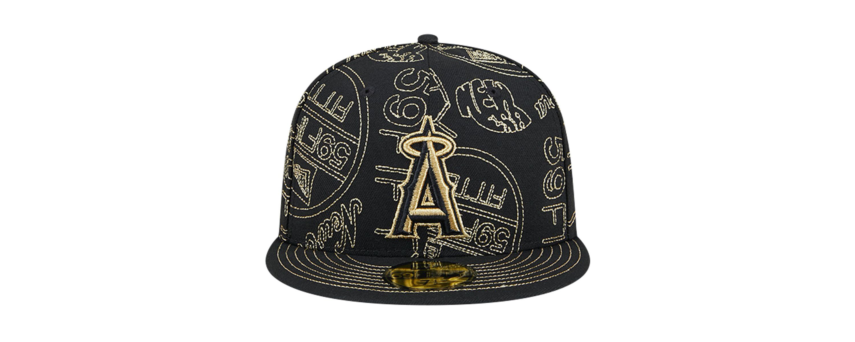 MLB Los Angeles Angels 59FIFTY Day Allover Fitted Hat