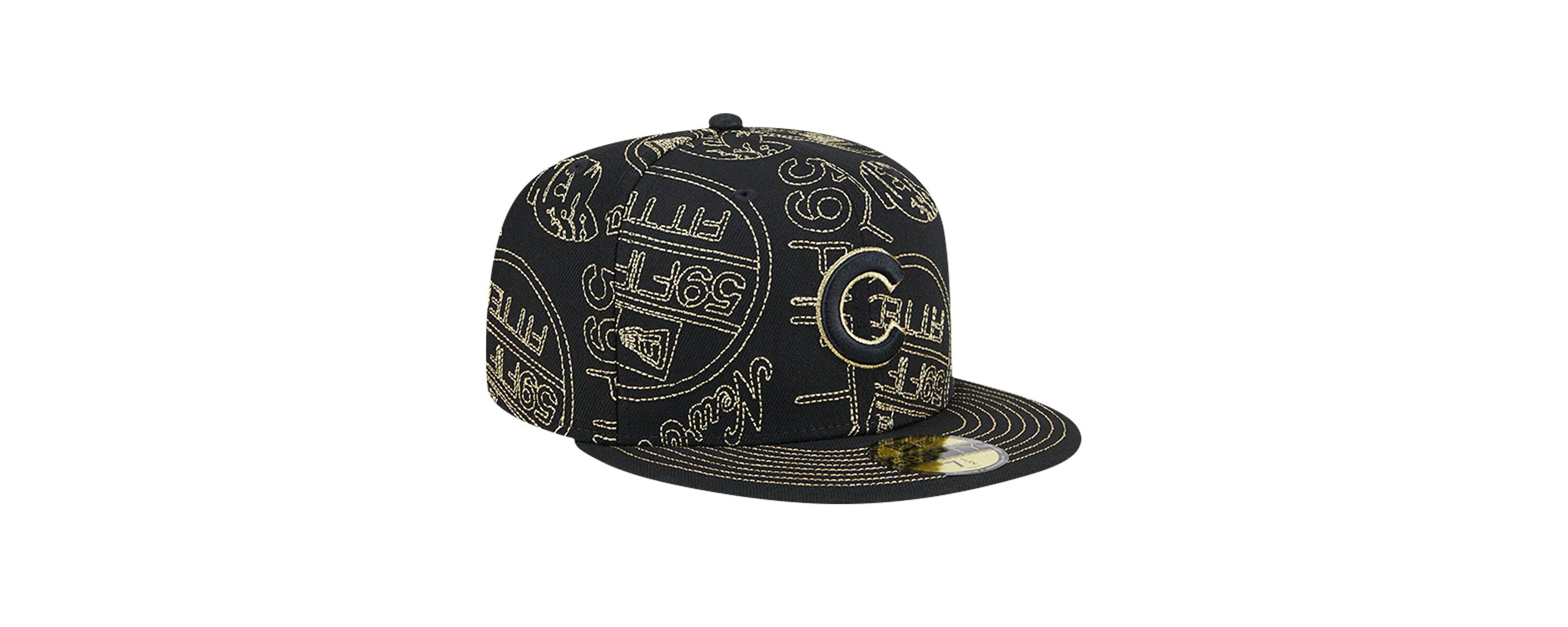 MLB Chicago Cubs 59FIFTY Day Allover Fitted Hat