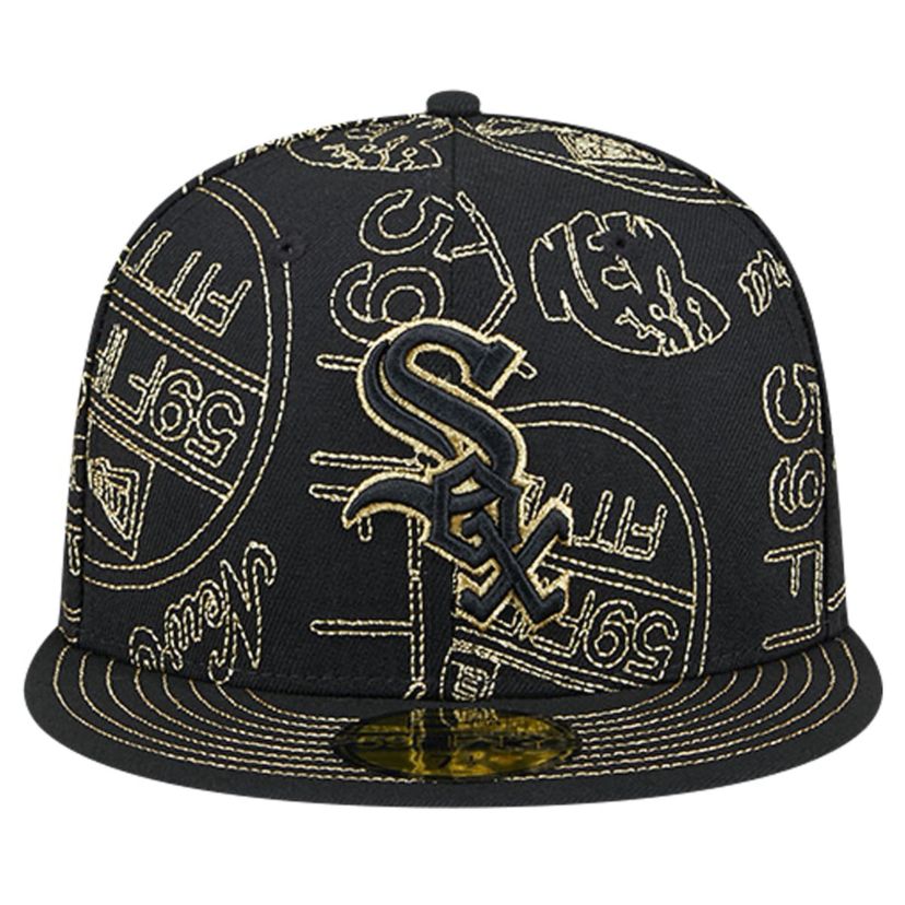 Chicago White Sox MLB Chicago Sox 59FIFTY Day Allover Fitted Hat