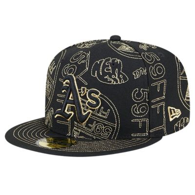 New Era MLB Oakland Athletics 59FIFTY Day Allover Fitted Hat
