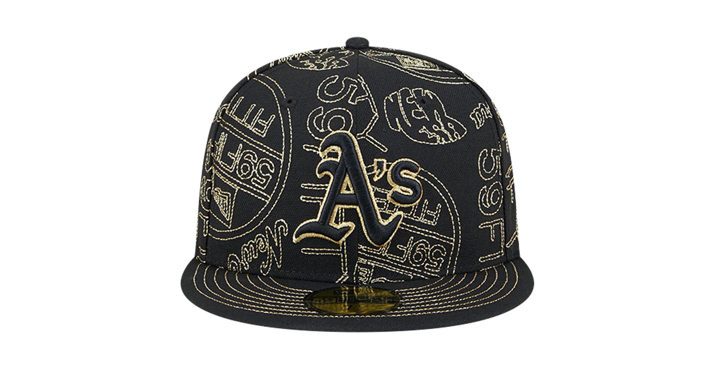 Oakland Athletics MLB Athletics 59FIFTY Day Allover Fitted Hat