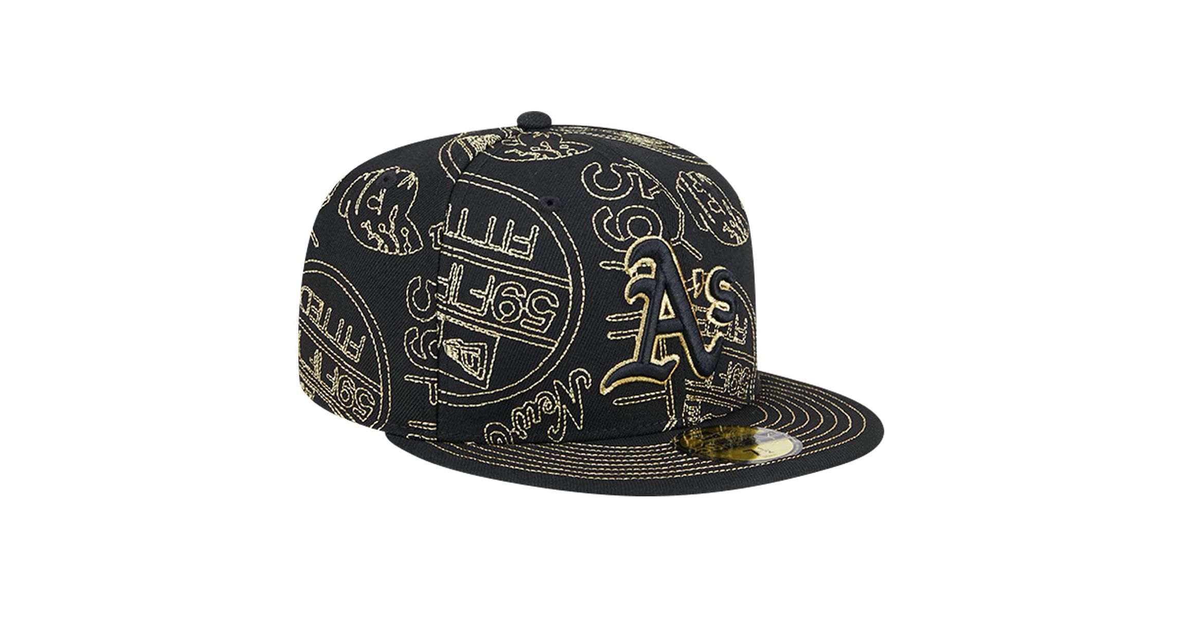 Oakland Athletics MLB Athletics 59FIFTY Day Allover Fitted Hat