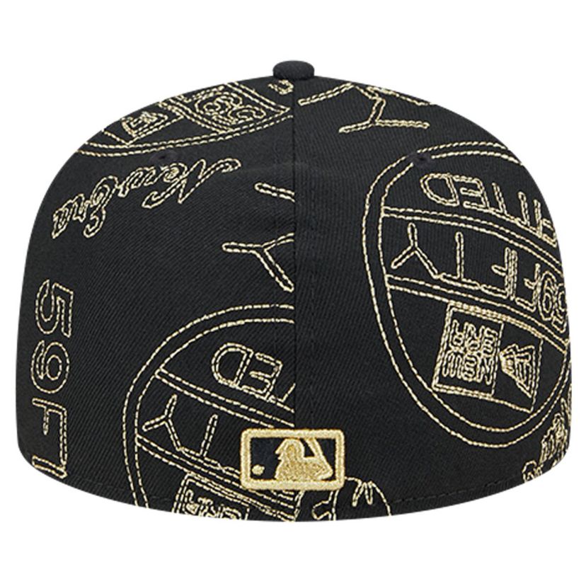 Oakland Athletics MLB Athletics 59FIFTY Day Allover Fitted Hat