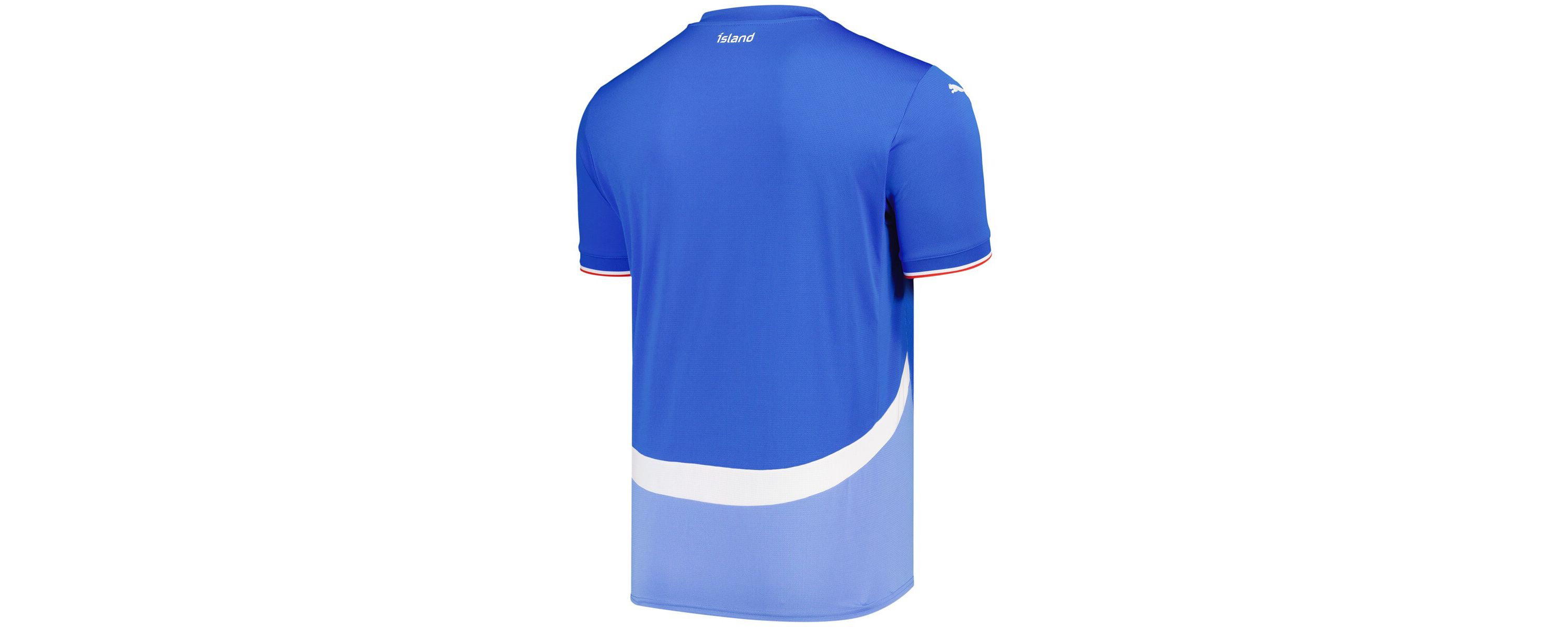 Soccer National Teams Iceland National Team 2024 Home Replica Jersey