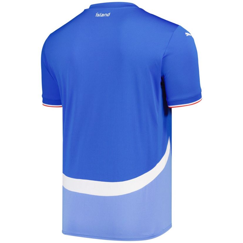 Soccer National Teams Iceland National Team 2024 Home Replica Jersey