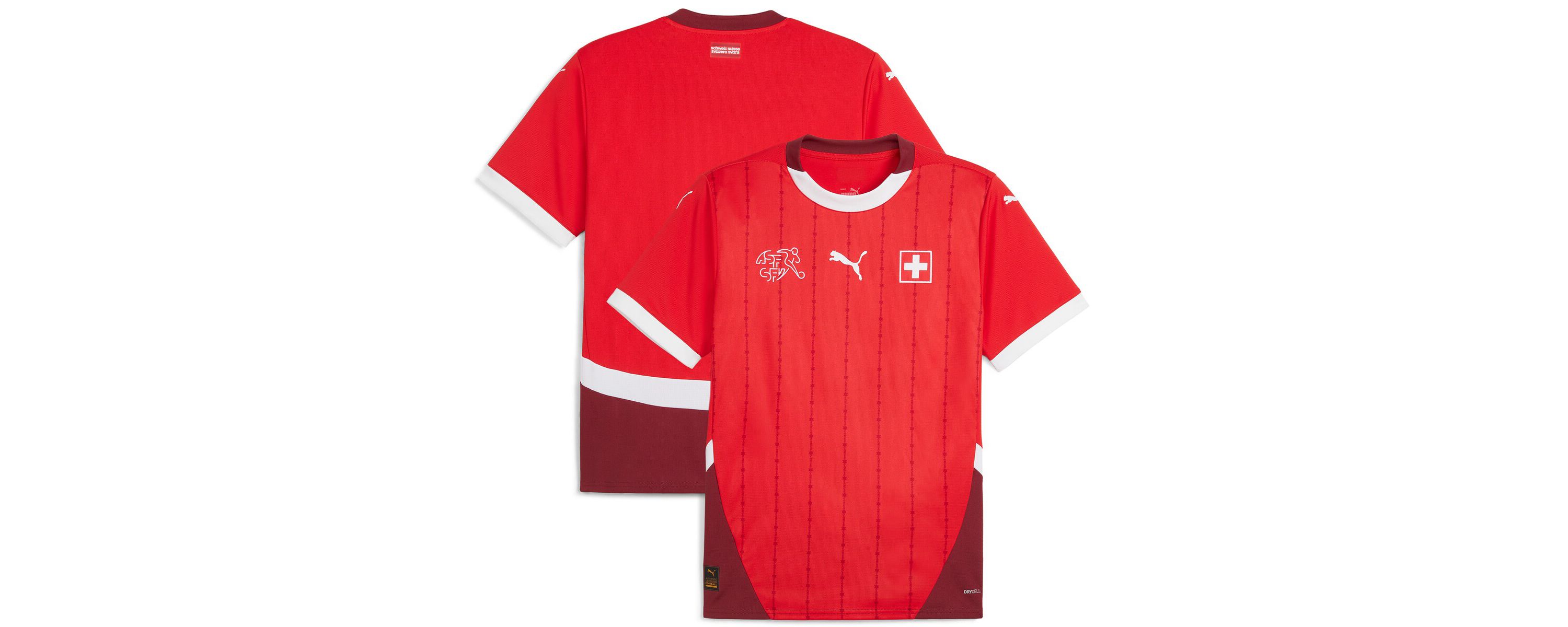 Soccer National Teams Switzerland National Team 2024 Home Replica Jersey