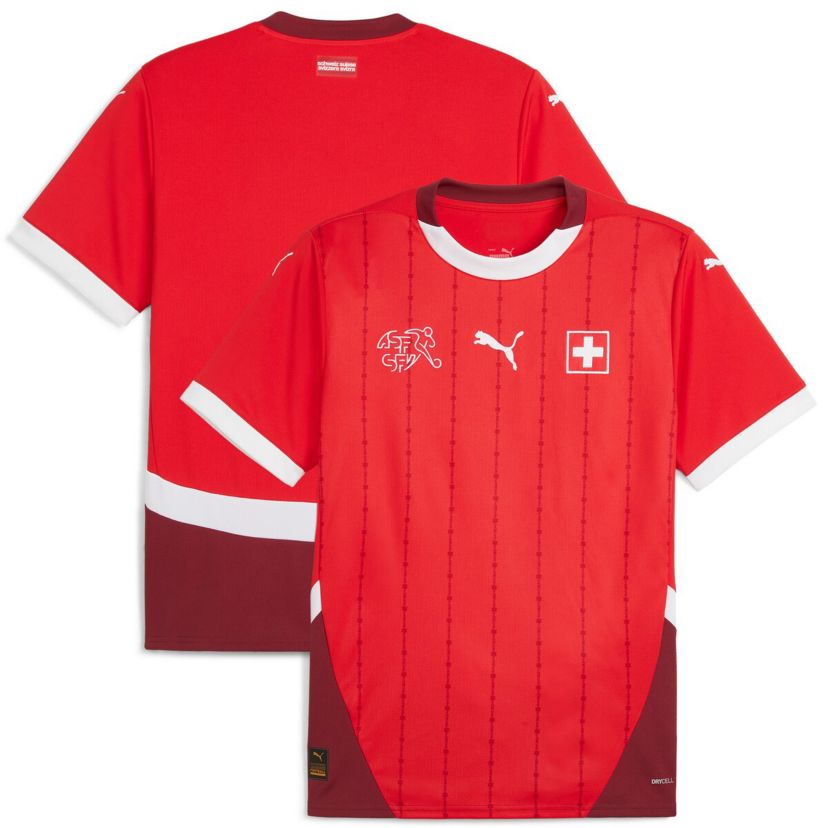 Soccer National Teams Switzerland National Team 2024 Home Replica Jersey