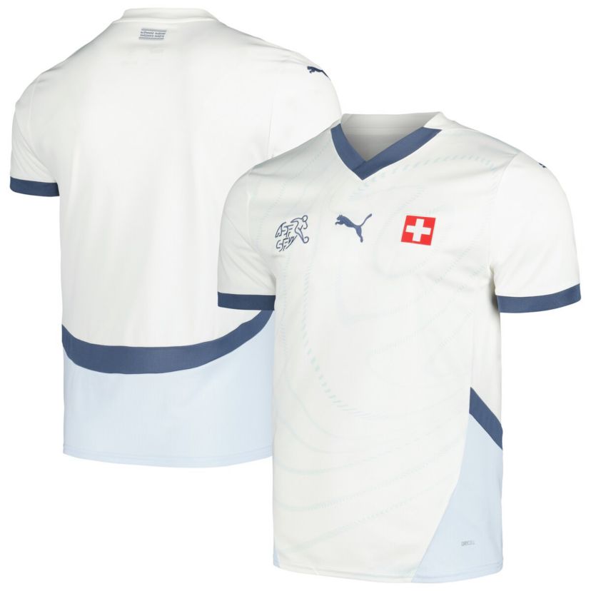 Soccer National Teams Switzerland National Team 2024 Away Replica Jersey