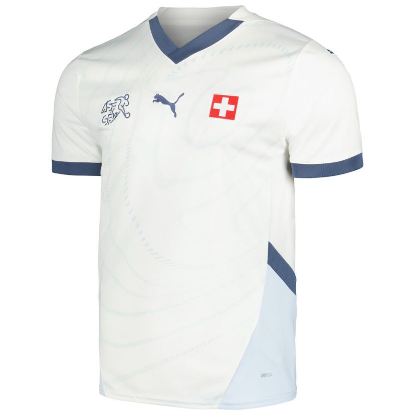 Soccer National Teams Switzerland National Team 2024 Away Replica Jersey