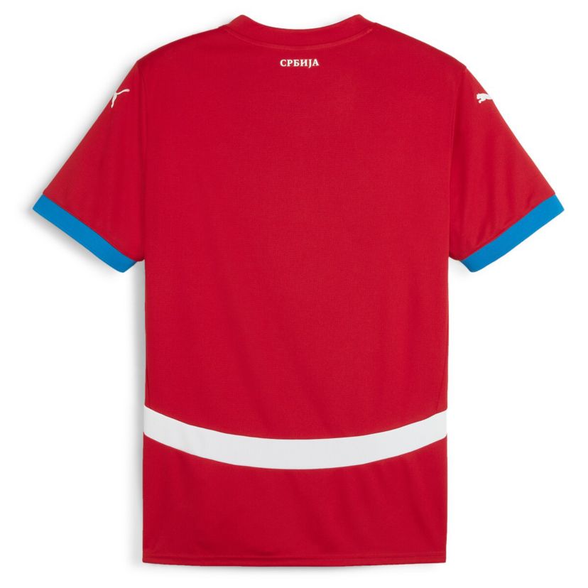 Soccer National Teams Serbia National Team 2024 Home Replica Jersey