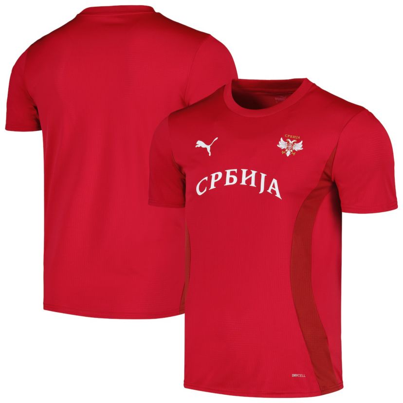 Soccer National Teams Serbia National Team 2024 Pre-Match Jersey
