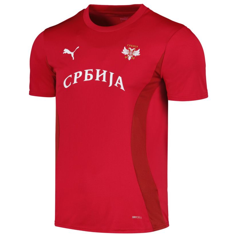 Soccer National Teams Serbia National Team 2024 Pre-Match Jersey