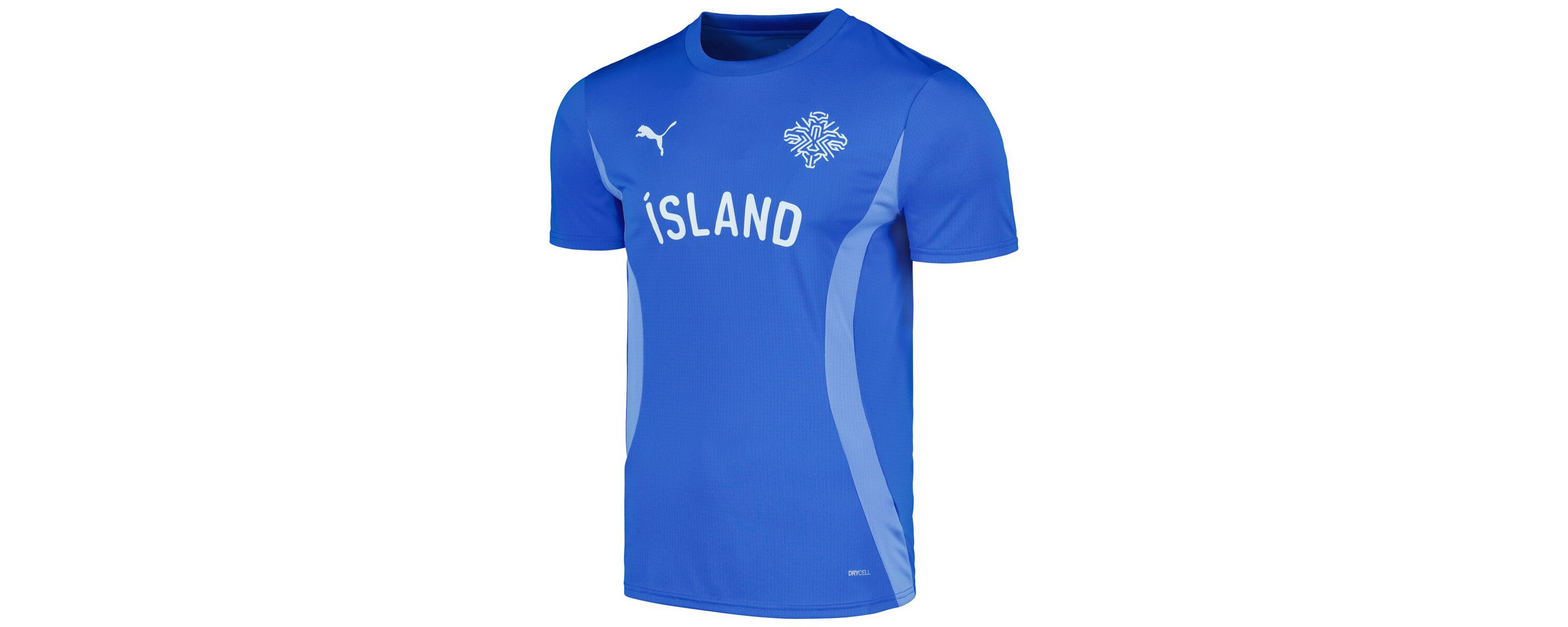 Soccer National Teams Iceland National Team 2024 Pre-Match Jersey