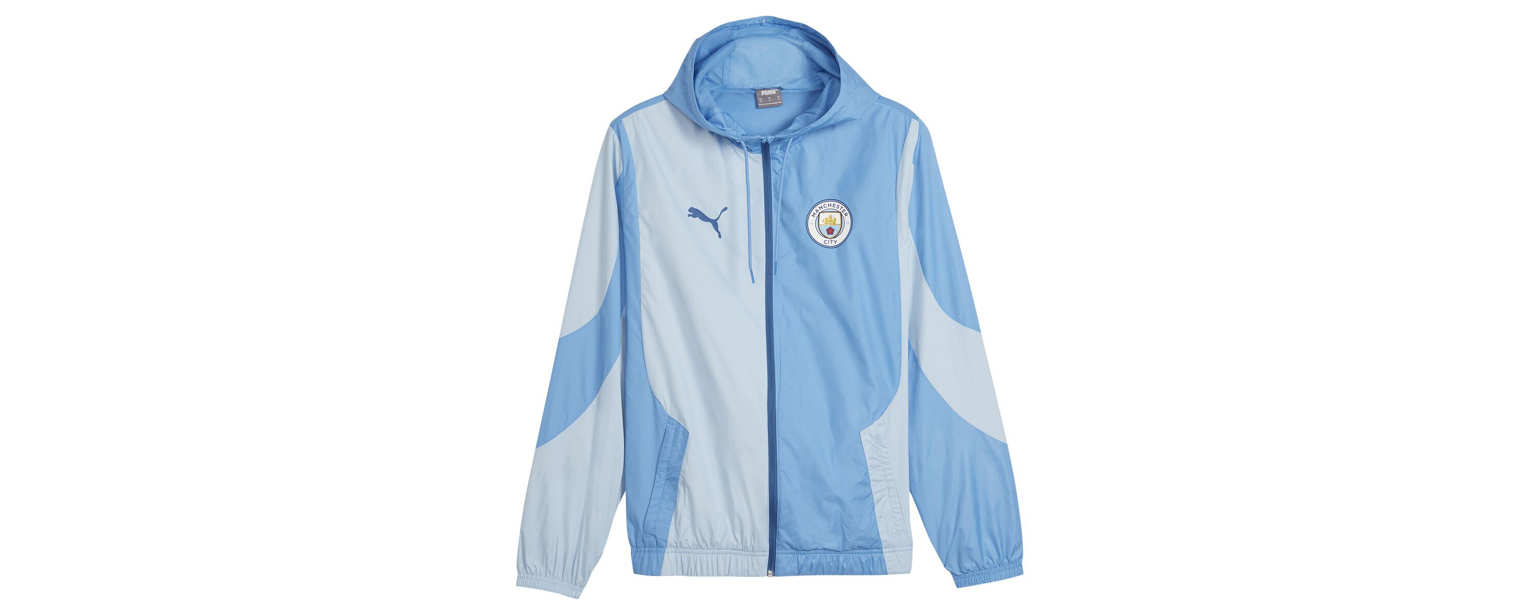 Premier League Manchester City 2023/24 Pre-Match Full-Zip Hoodie Jacket