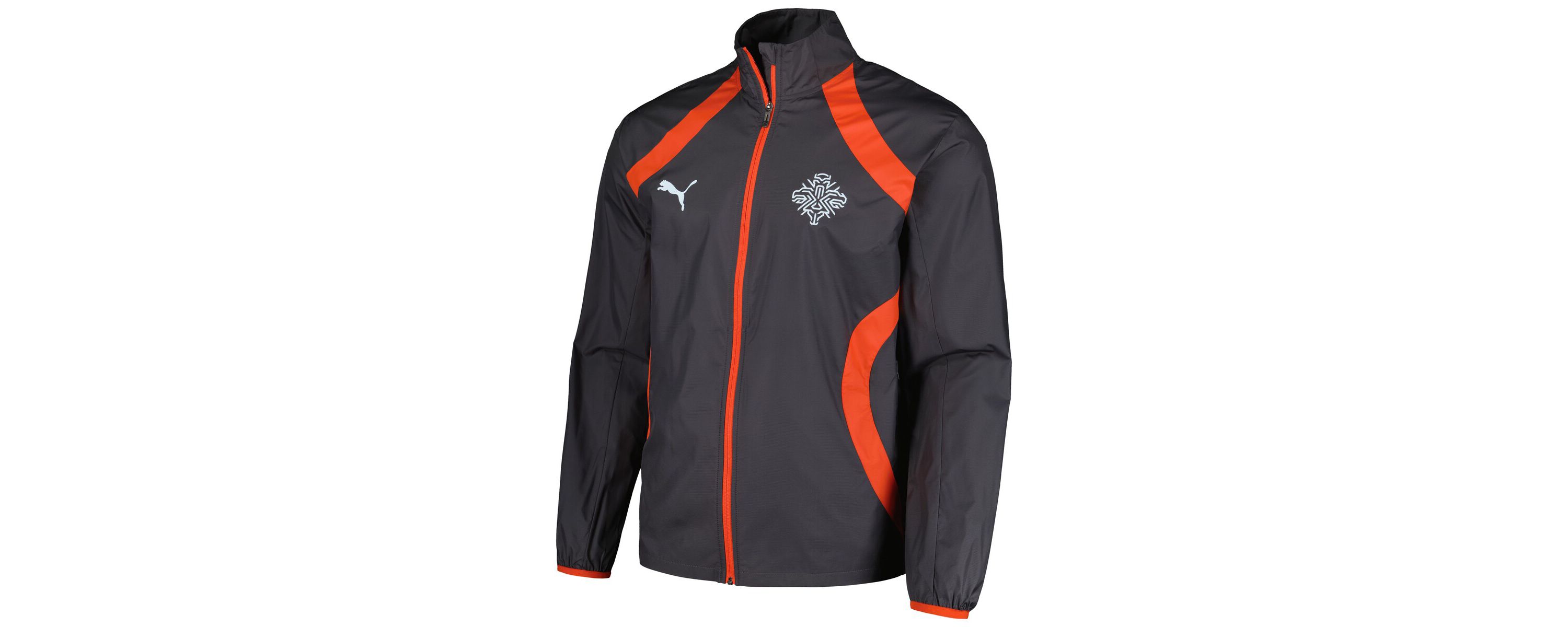 Soccer National Teams Iceland National Team 2024 Pre-Match Full-Zip Hoodie Jacket