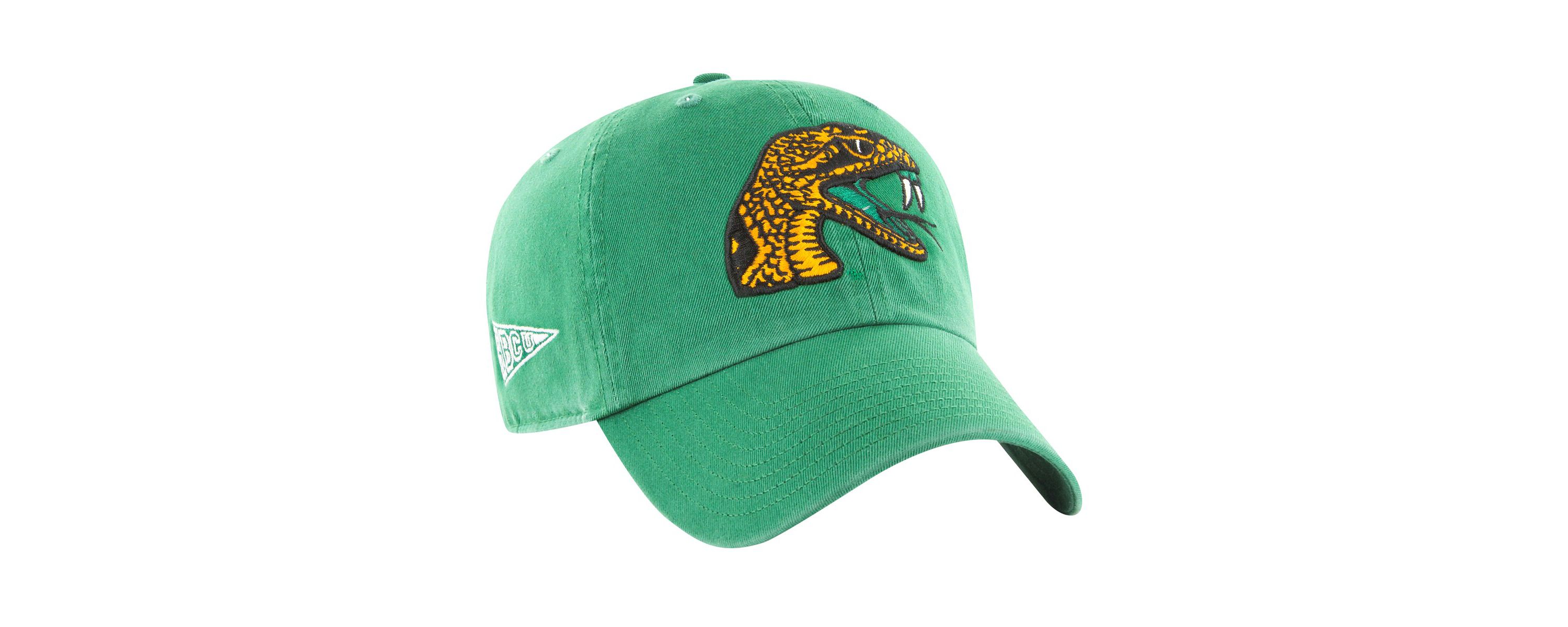 NCAA Florida A&M Rattlers Side & Back Clean Up Adjustable Hat