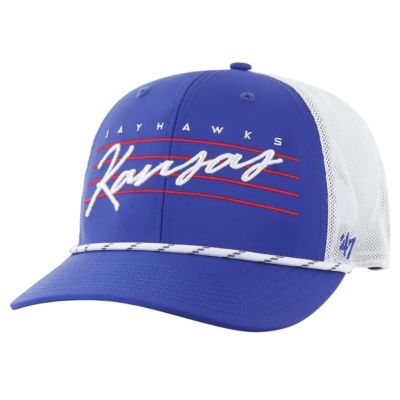'47 Men's NCAA Kansas Jayhawks Downburst Trucker Adjustable Hat