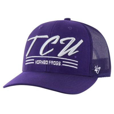 '47 Men's NCAA TCU Horned Frogs Garner Trucker Adjustable Hat