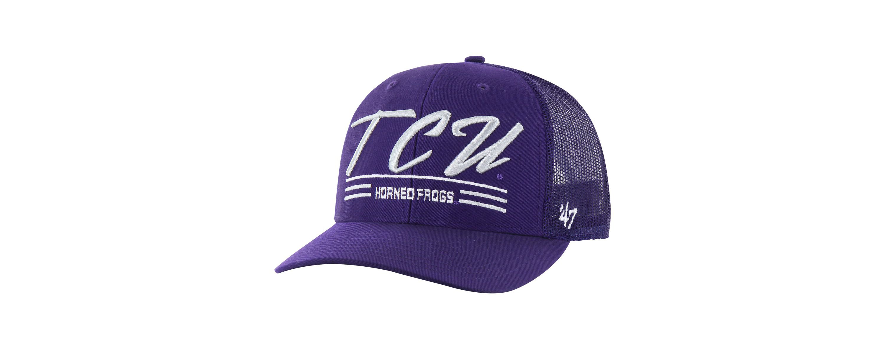 NCAA TCU Horned Frogs Garner Trucker Adjustable Hat