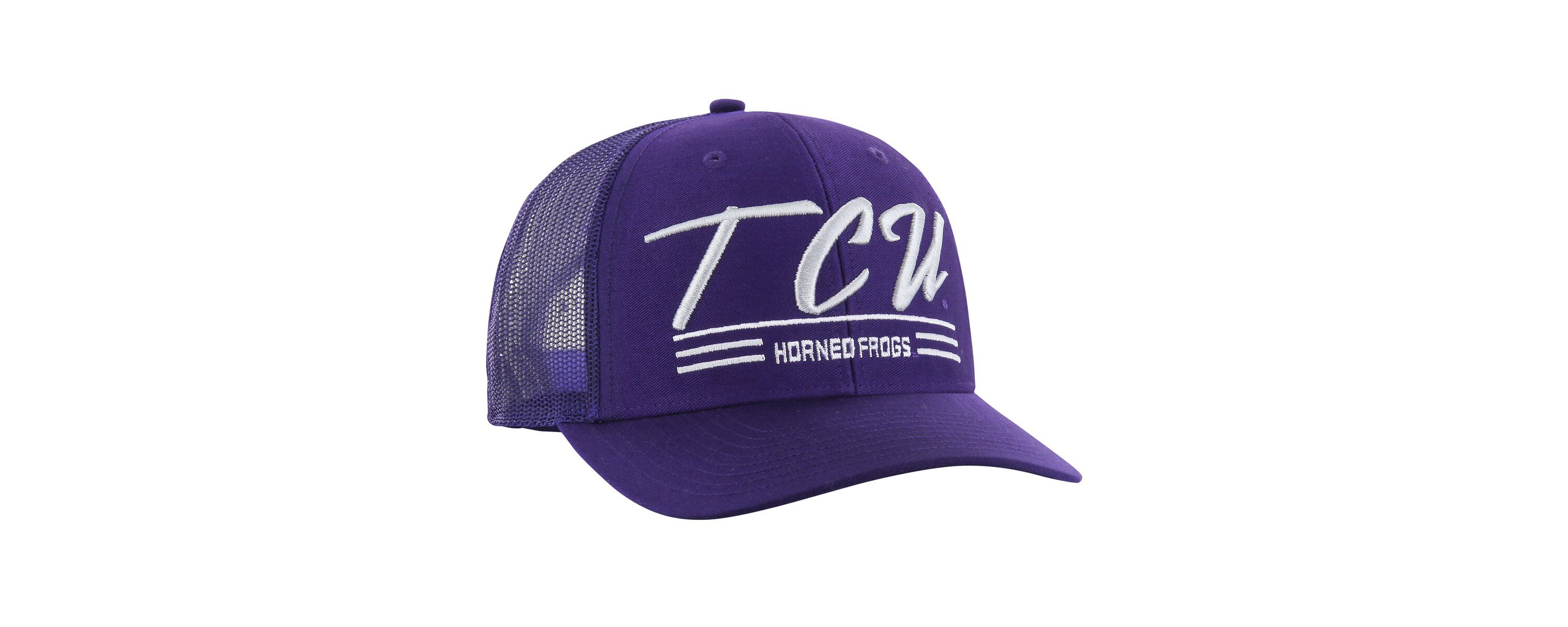 NCAA TCU Horned Frogs Garner Trucker Adjustable Hat
