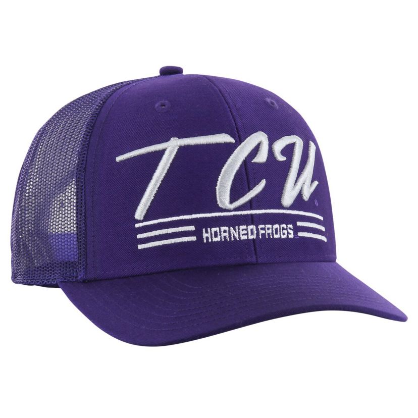 NCAA TCU Horned Frogs Garner Trucker Adjustable Hat