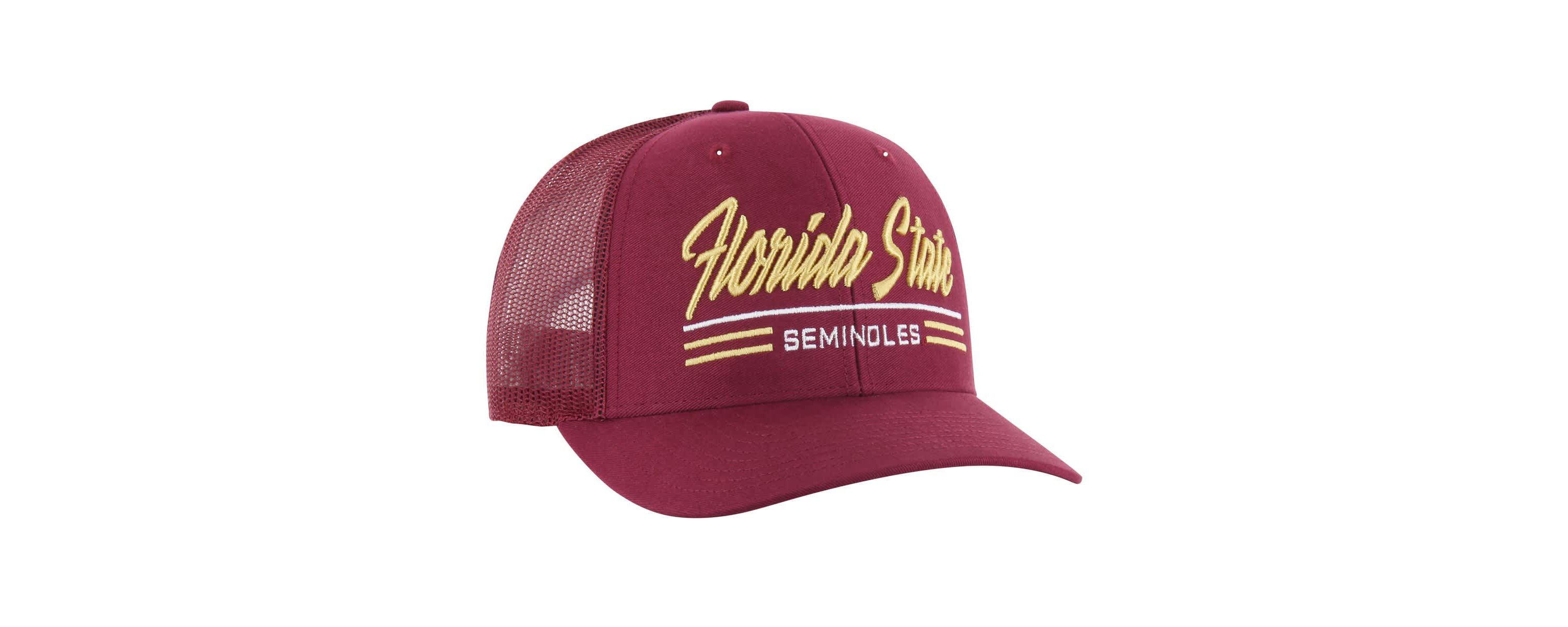 NCAA Florida State Seminoles Garner Trucker Adjustable Hat