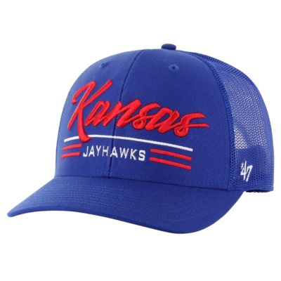 '47 Men's NCAA Kansas Jayhawks Garner Trucker Adjustable Hat