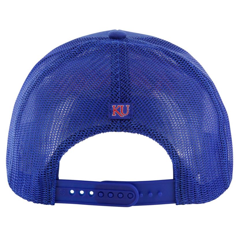 NCAA Kansas Jayhawks Garner Trucker Adjustable Hat