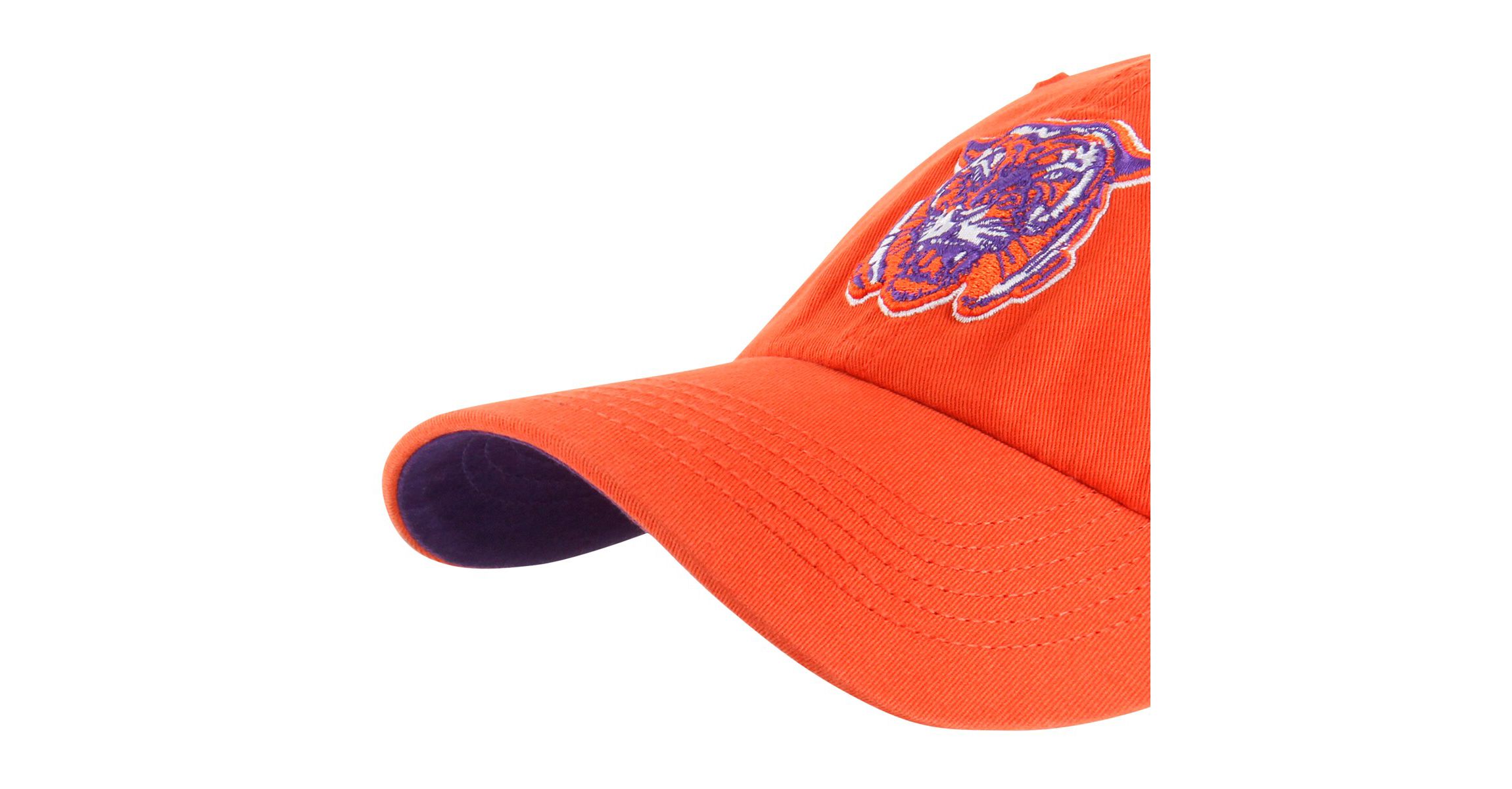 NCAA Clemson Tigers Vintage Sure Shot Franchise Fitted Hat
