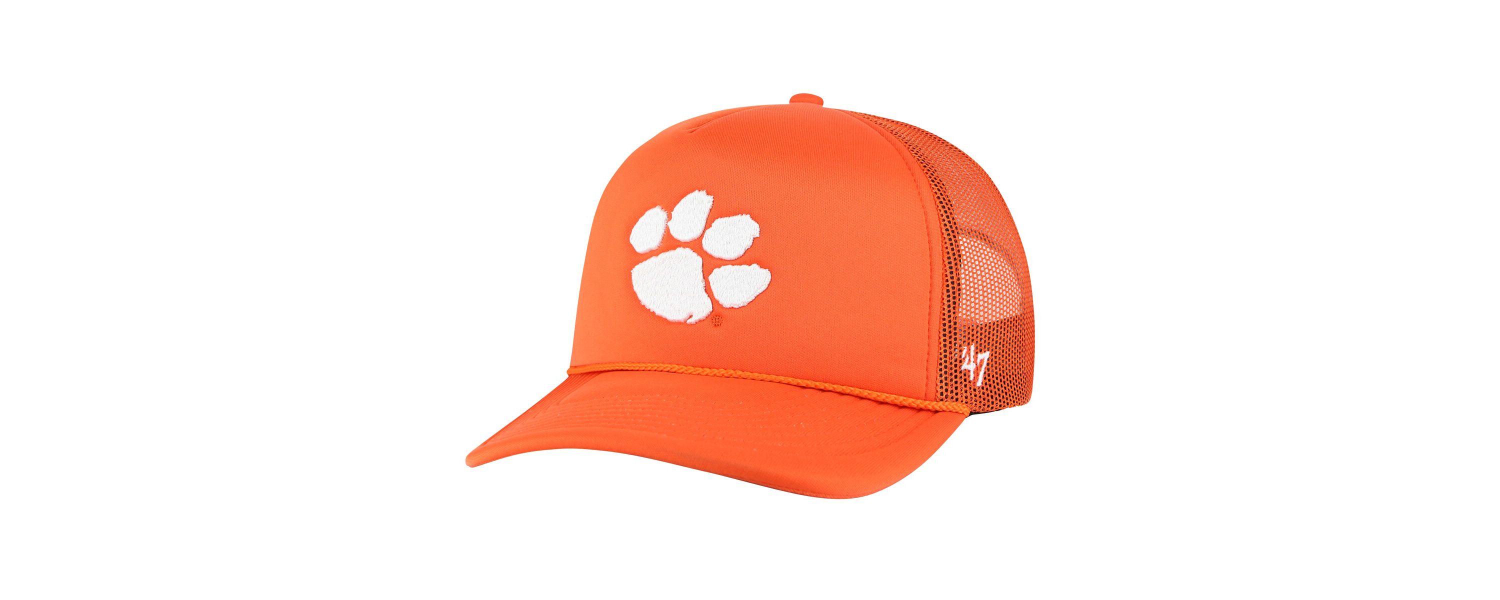 NCAA Clemson Tigers Foam Front Mesh Trucker Snapback Hat