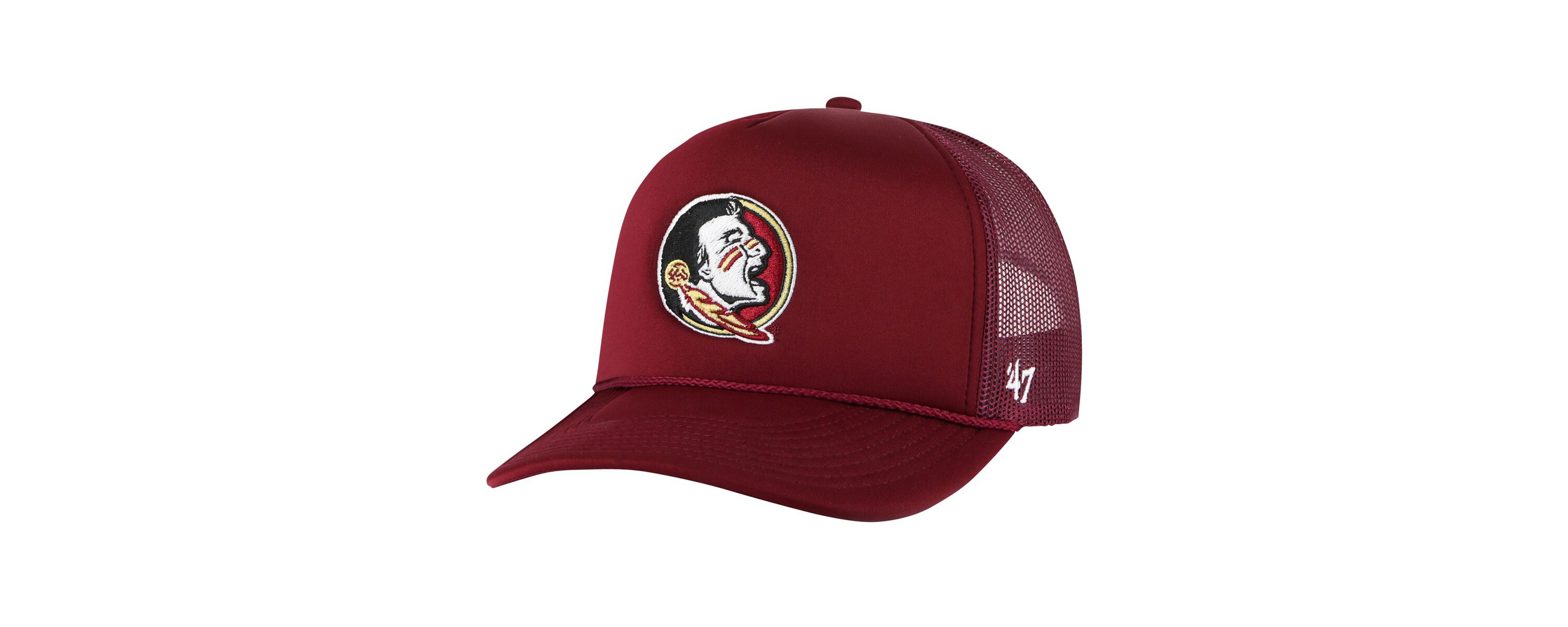 NCAA Florida State Seminoles Foam Front Mesh Trucker Snapback Hat