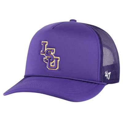 '47 Men's NCAA LSU Tigers Foam Front Mesh Trucker Snapback Hat
