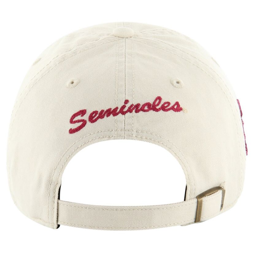 NCAA Florida State Seminoles Clubhouse Faber Clean Up Adjustable Hat