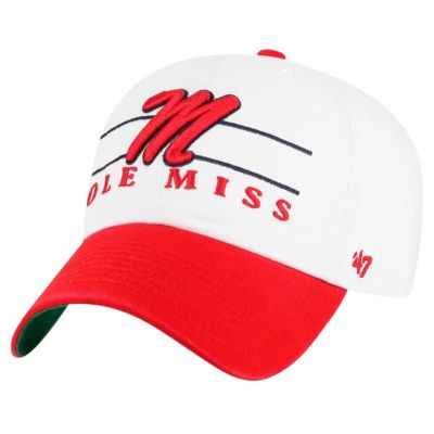 '47 Men's NCAA Ole Miss Rebels Gridiron Clean Up Adjustable Hat