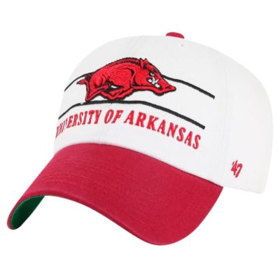 '47 Men's NCAA Arkansas Razorbacks Gridiron Clean Up Adjustable Hat