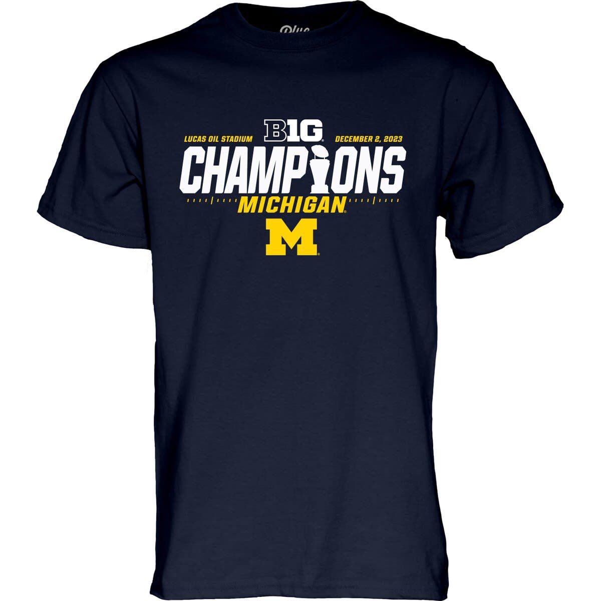 NCAA Michigan Wolverines 2023 Big Ten Football Conference s Locker Room T-Shirt