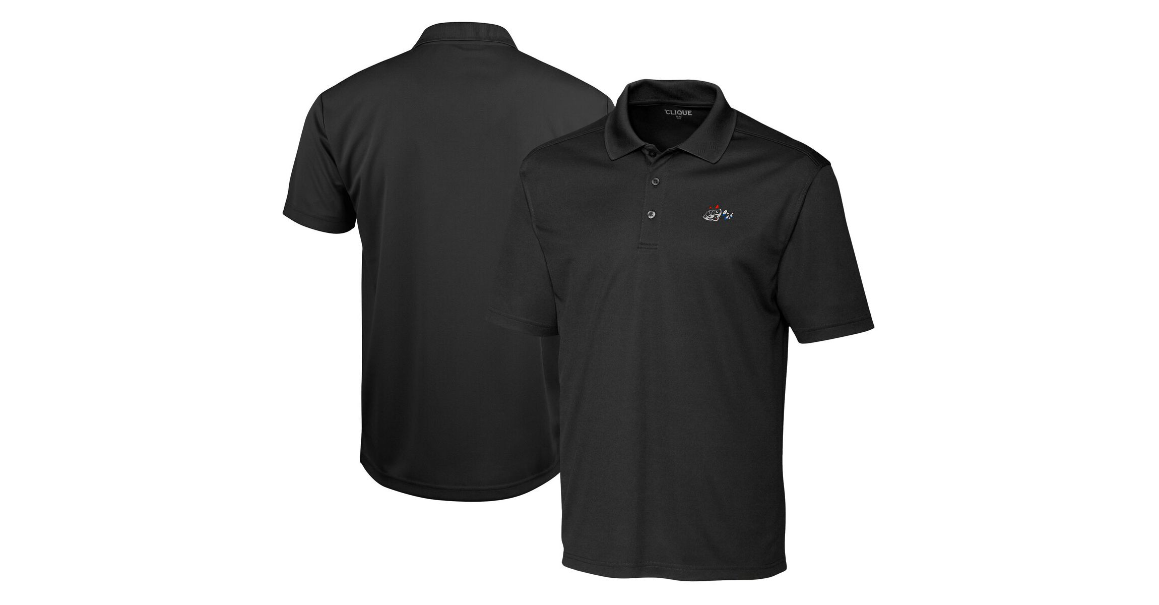 MiLB Rocket City Trash Pandas Clique Spin Eco Performance Pique Polo