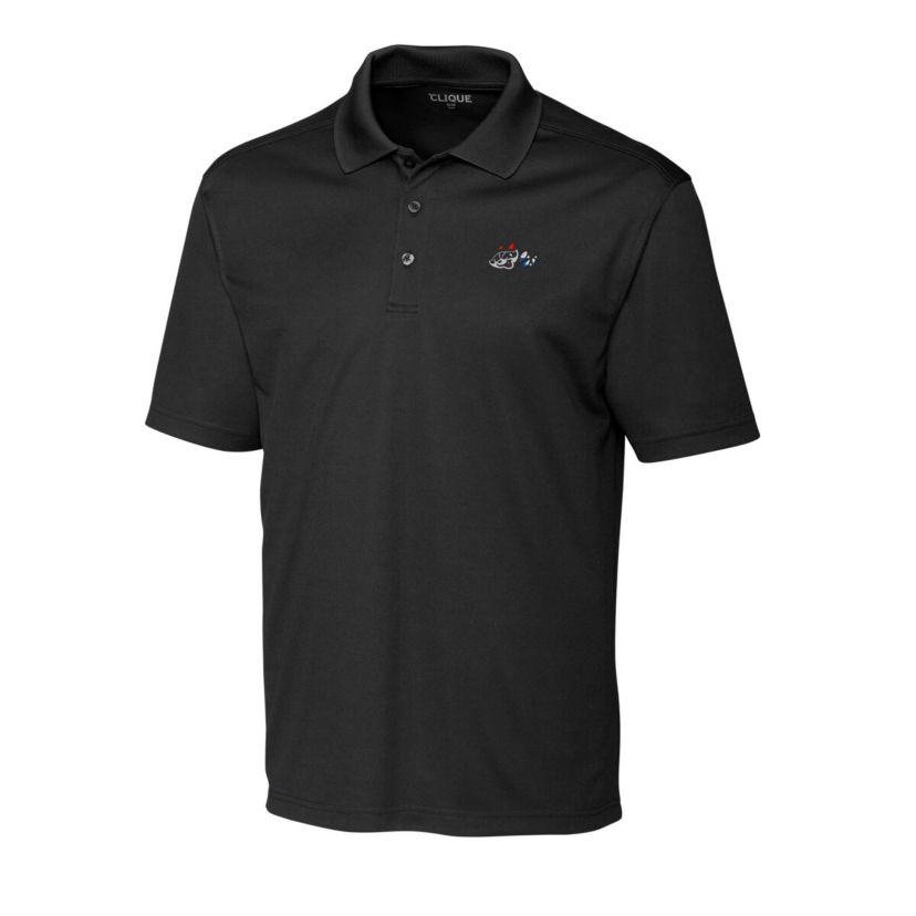 MiLB Rocket City Trash Pandas Clique Spin Eco Performance Pique Polo