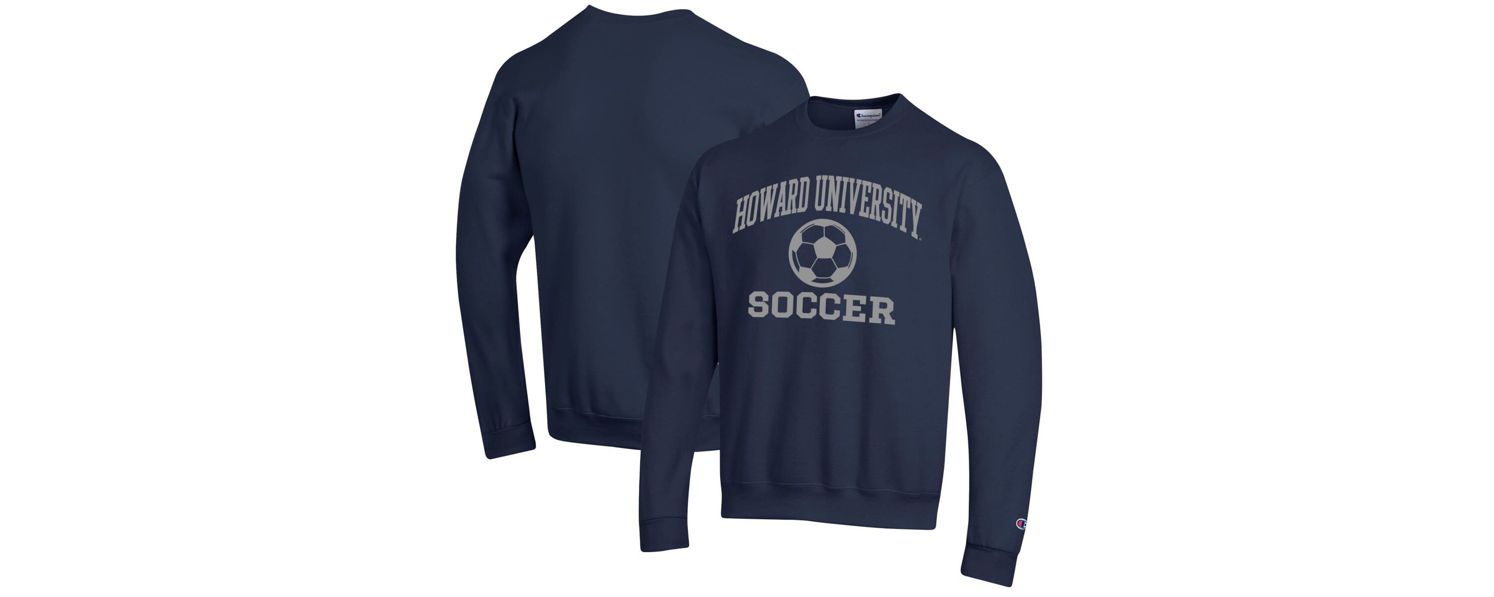 NCAA Howard Bison Soccer Icon Powerblend Pullover Sweatshirt