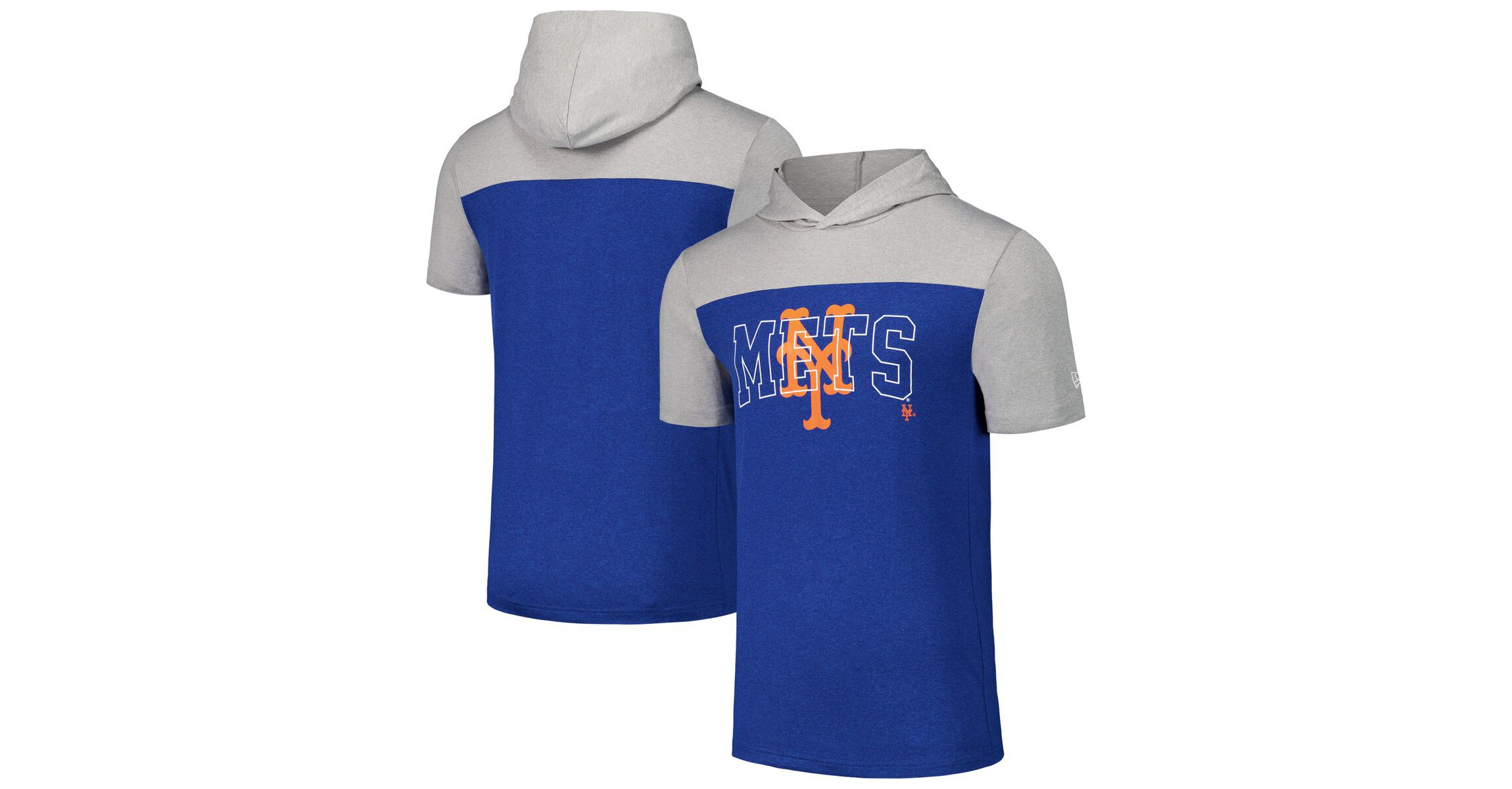 MLB New York Mets Active Brushed Hoodie T-Shirt